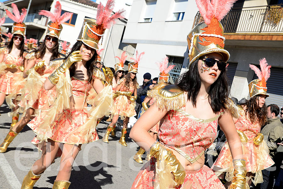 Carnaval de Santa Margarida i els Monjos 2016. Rua del Carnaval de Santa Margarida i els Monjos 2016