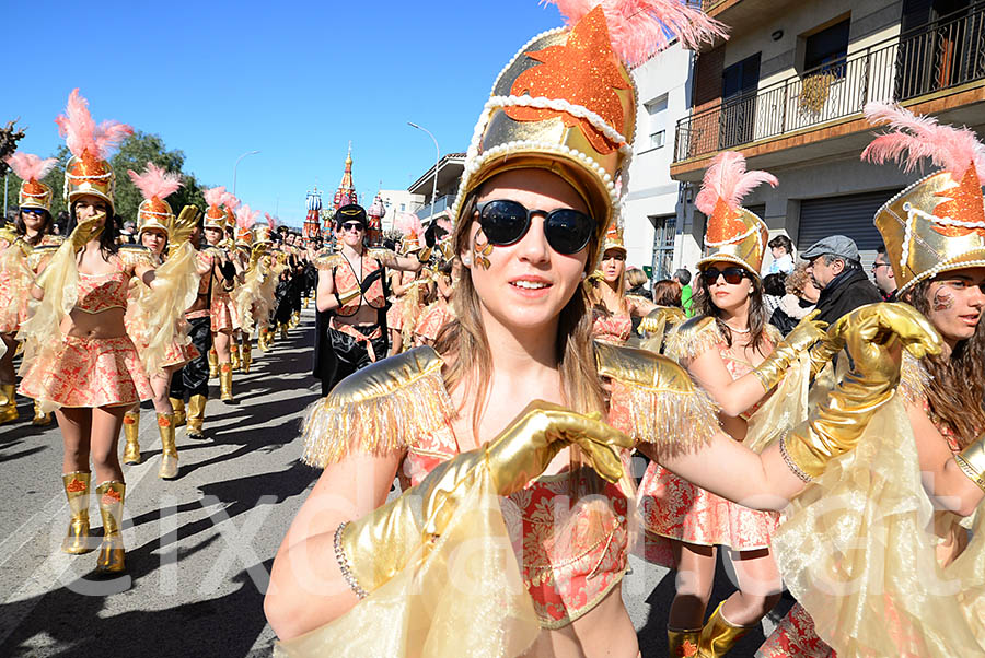 Carnaval de Santa Margarida i els Monjos 2016. Rua del Carnaval de Santa Margarida i els Monjos 2016