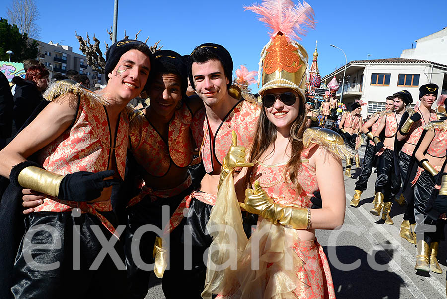 Carnaval de Santa Margarida i els Monjos 2016. Rua del Carnaval de Santa Margarida i els Monjos 2016