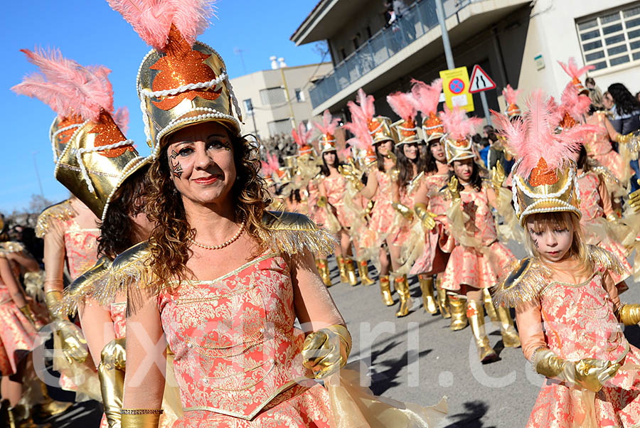 Carnaval de Santa Margarida i els Monjos 2016. Rua del Carnaval de Santa Margarida i els Monjos 2016