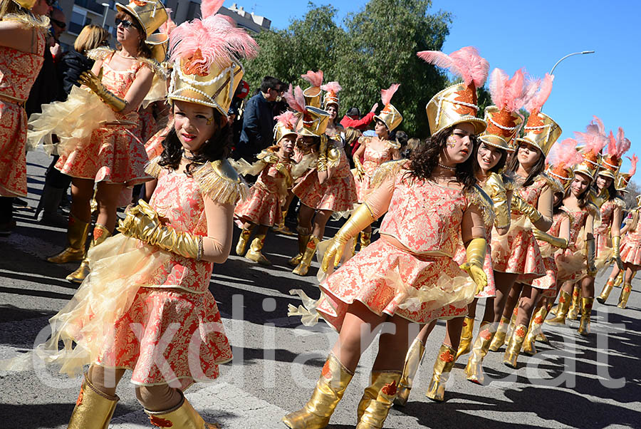 Carnaval de Santa Margarida i els Monjos 2016. Rua del Carnaval de Santa Margarida i els Monjos 2016