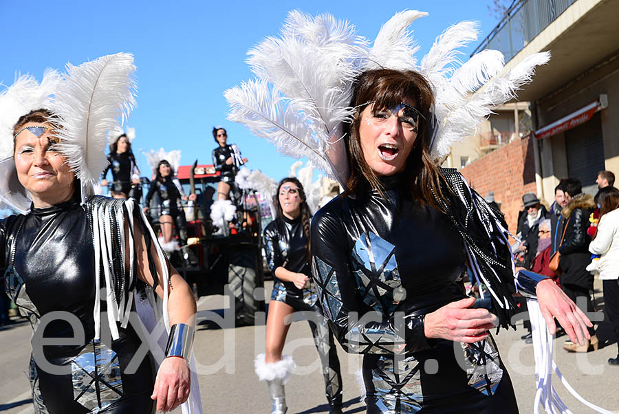 Carnaval de Santa Margarida i els Monjos 2016. Rua del Carnaval de Santa Margarida i els Monjos 2016