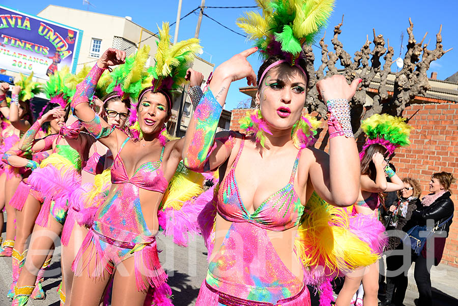 Carnaval de Santa Margarida i els Monjos 2016. Rua del Carnaval de Santa Margarida i els Monjos 2016