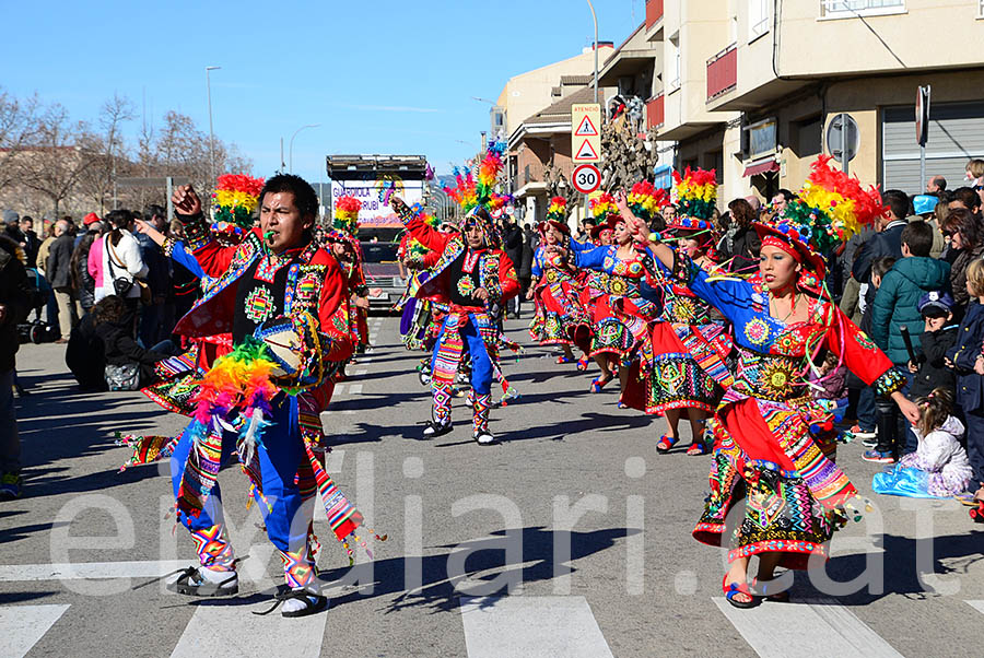 Carnaval de Santa Margarida i els Monjos 2016. Rua del Carnaval de Santa Margarida i els Monjos 2016