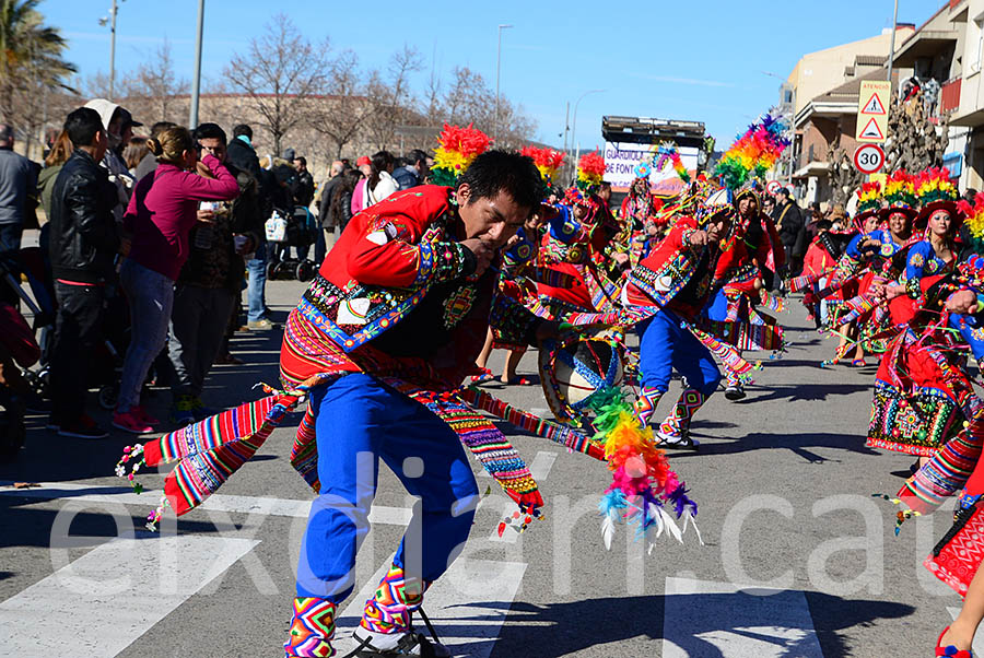 Carnaval de Santa Margarida i els Monjos 2016. Rua del Carnaval de Santa Margarida i els Monjos 2016