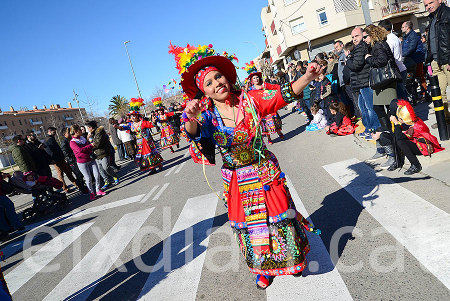 Carnaval de Santa Margarida i els Monjos 2016. Rua del Carnaval de Santa Margarida i els Monjos 2016