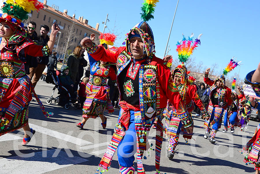 Carnaval de Santa Margarida i els Monjos 2016. Rua del Carnaval de Santa Margarida i els Monjos 2016