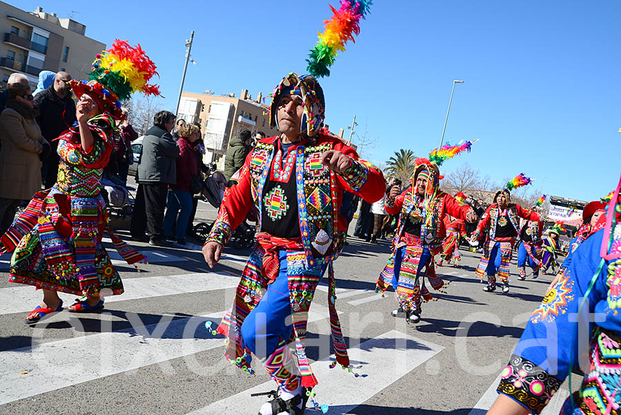 Carnaval de Santa Margarida i els Monjos 2016. Rua del Carnaval de Santa Margarida i els Monjos 2016