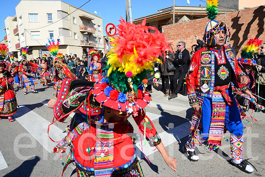 Carnaval de Santa Margarida i els Monjos 2016. Rua del Carnaval de Santa Margarida i els Monjos 2016