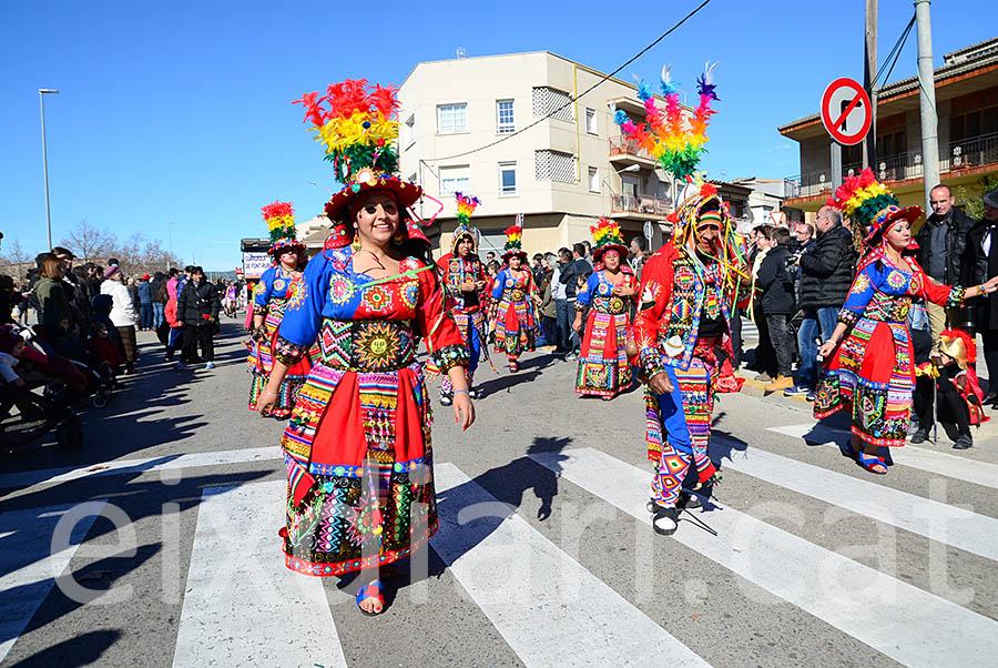 Carnaval de Santa Margarida i els Monjos 2016. Rua del Carnaval de Santa Margarida i els Monjos 2016