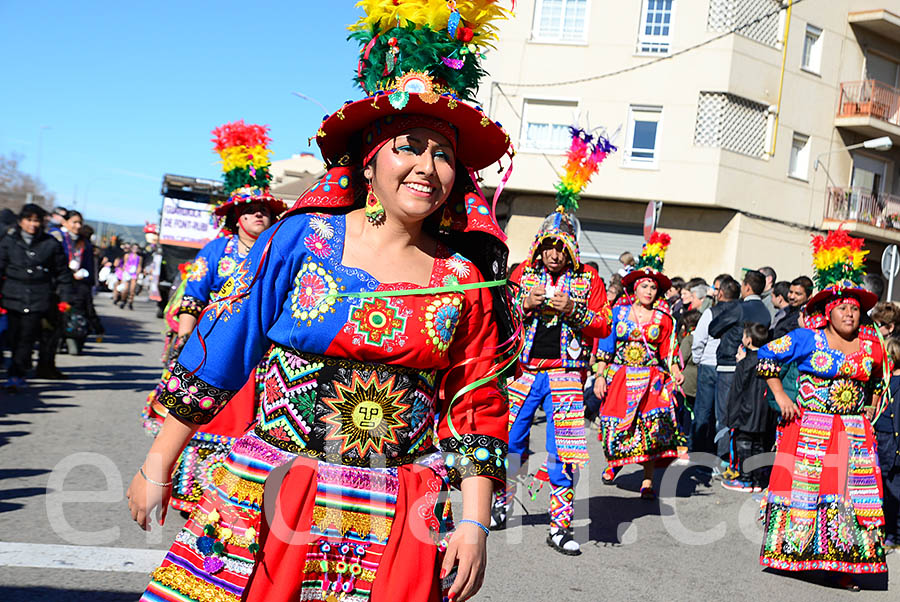 Carnaval de Santa Margarida i els Monjos 2016. Rua del Carnaval de Santa Margarida i els Monjos 2016