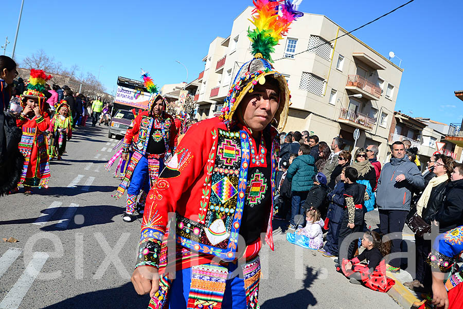 Carnaval de Santa Margarida i els Monjos 2016. Rua del Carnaval de Santa Margarida i els Monjos 2016