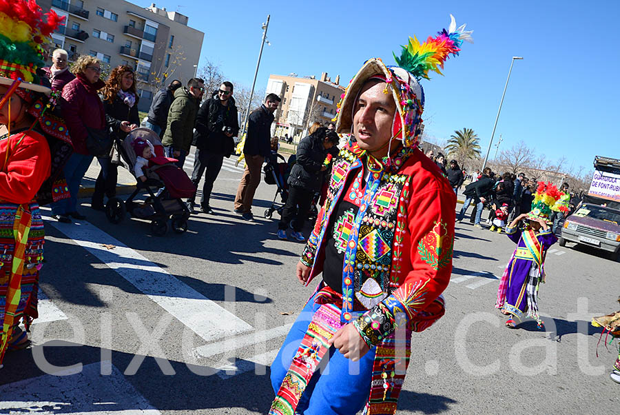 Carnaval de Santa Margarida i els Monjos 2016. Rua del Carnaval de Santa Margarida i els Monjos 2016