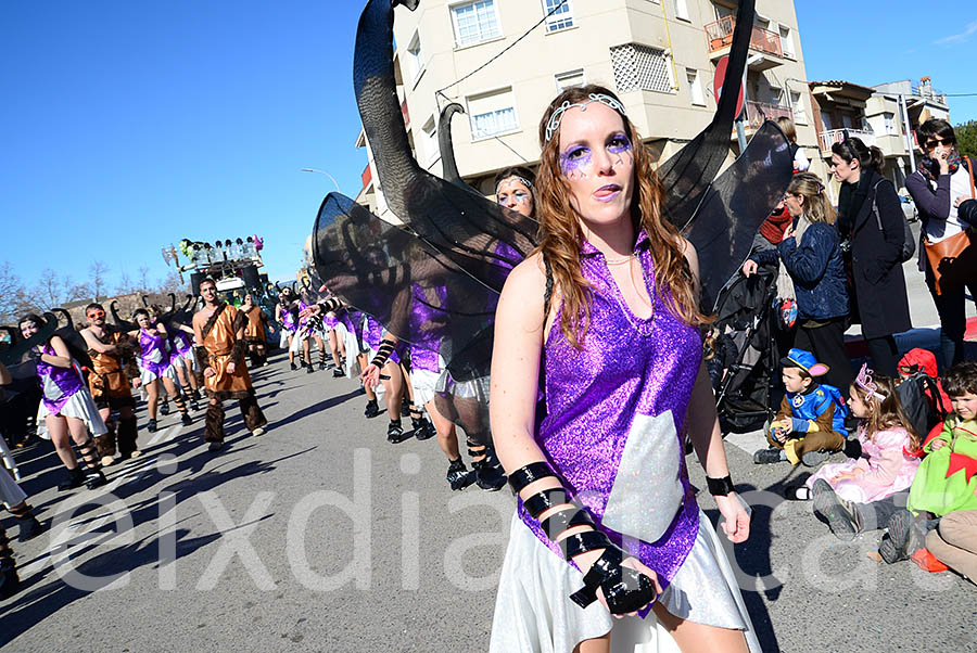 Carnaval de Santa Margarida i els Monjos 2016. Rua del Carnaval de Santa Margarida i els Monjos 2016