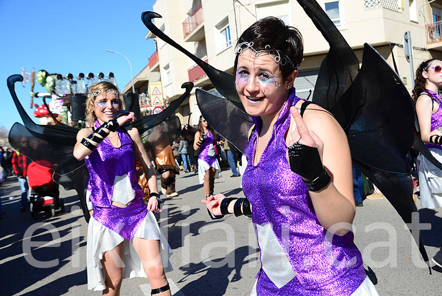 Carnaval de Santa Margarida i els Monjos 2016. Rua del Carnaval de Santa Margarida i els Monjos 2016