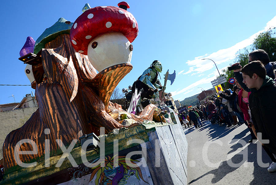 Carnaval de Santa Margarida i els Monjos 2016. Rua del Carnaval de Santa Margarida i els Monjos 2016