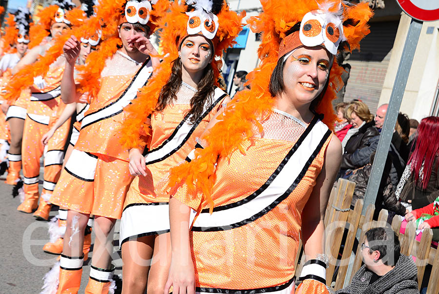 Carnaval de Santa Margarida i els Monjos 2016. Rua del Carnaval de Santa Margarida i els Monjos 2016