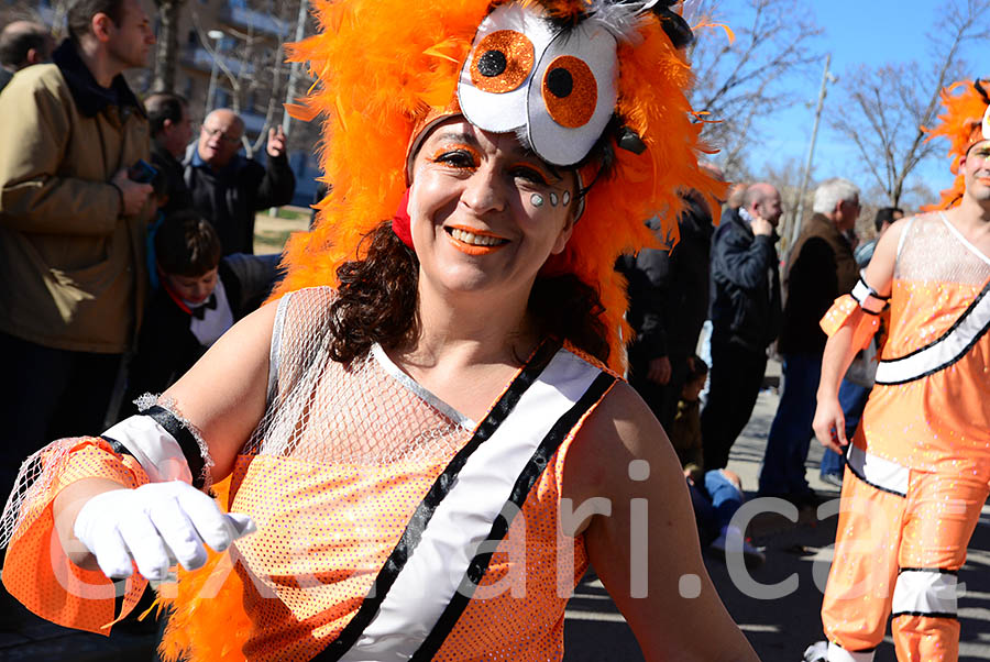 Carnaval de Santa Margarida i els Monjos 2016. Rua del Carnaval de Santa Margarida i els Monjos 2016