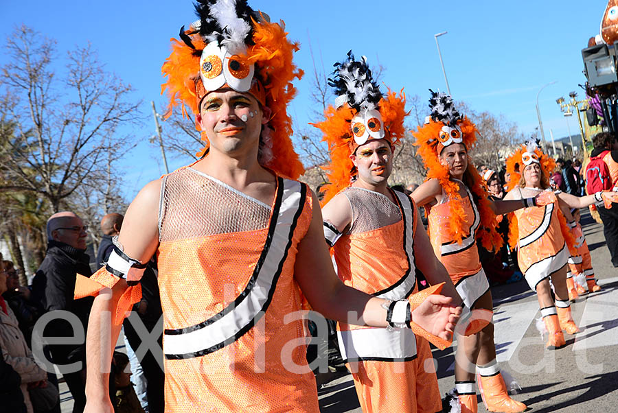 Carnaval de Santa Margarida i els Monjos 2016. Rua del Carnaval de Santa Margarida i els Monjos 2016