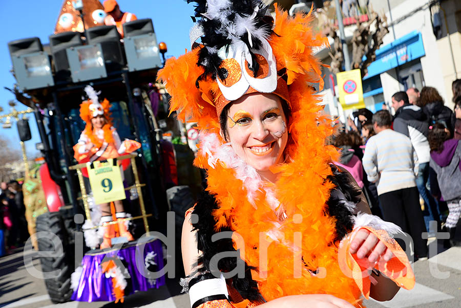 Carnaval de Santa Margarida i els Monjos 2016. Rua del Carnaval de Santa Margarida i els Monjos 2016