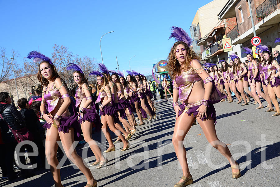 Carnaval de Santa Margarida i els Monjos 2016. Rua del Carnaval de Santa Margarida i els Monjos 2016