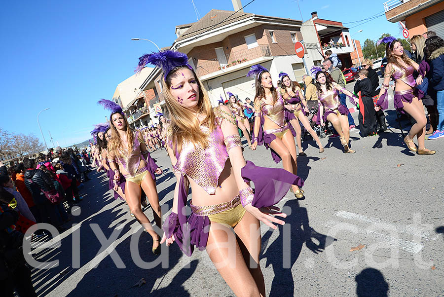 Carnaval de Santa Margarida i els Monjos 2016. Rua del Carnaval de Santa Margarida i els Monjos 2016