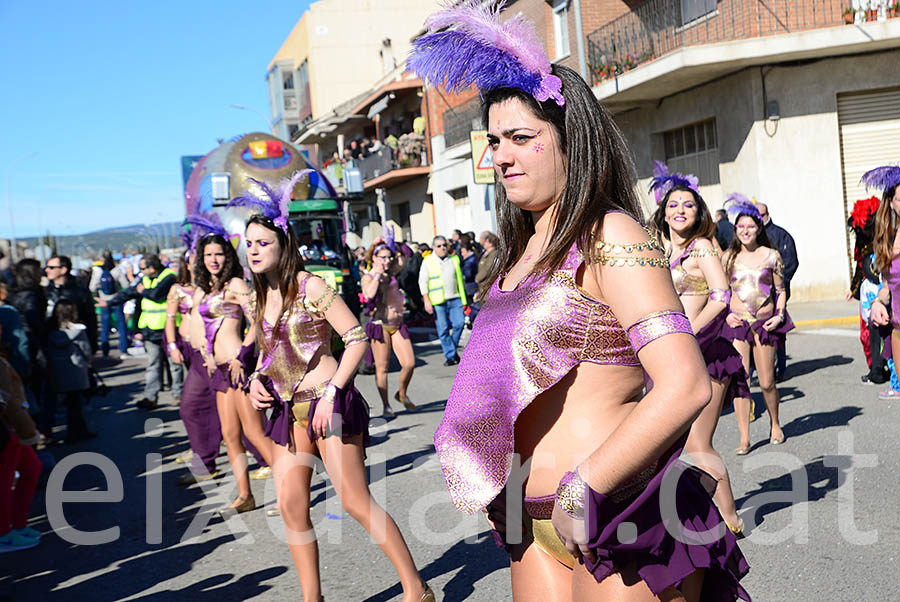 Carnaval de Santa Margarida i els Monjos 2016. Rua del Carnaval de Santa Margarida i els Monjos 2016