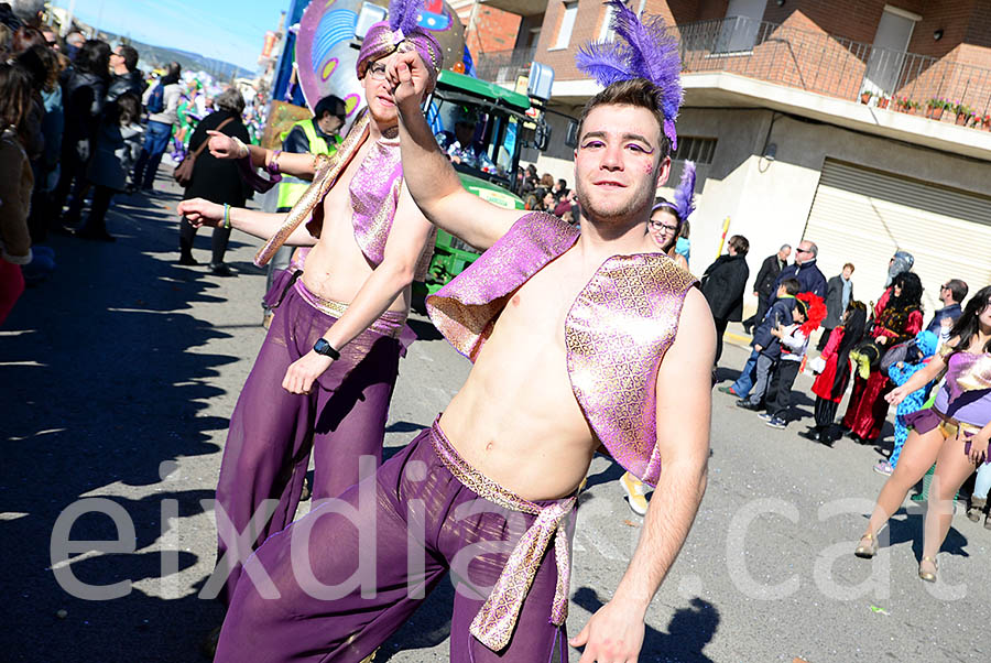 Carnaval de Santa Margarida i els Monjos 2016. Rua del Carnaval de Santa Margarida i els Monjos 2016