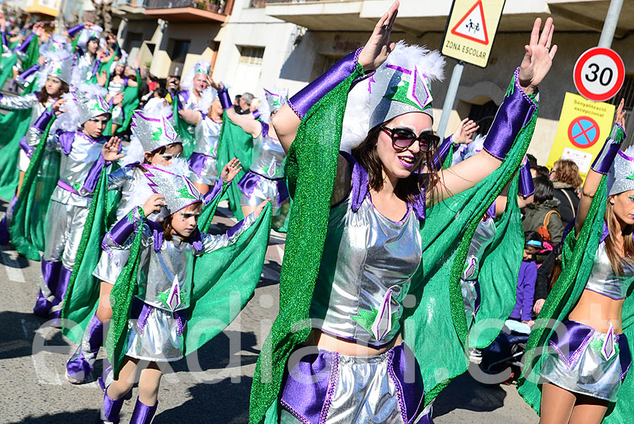 Carnaval de Santa Margarida i els Monjos 2016. Rua del Carnaval de Santa Margarida i els Monjos 2016