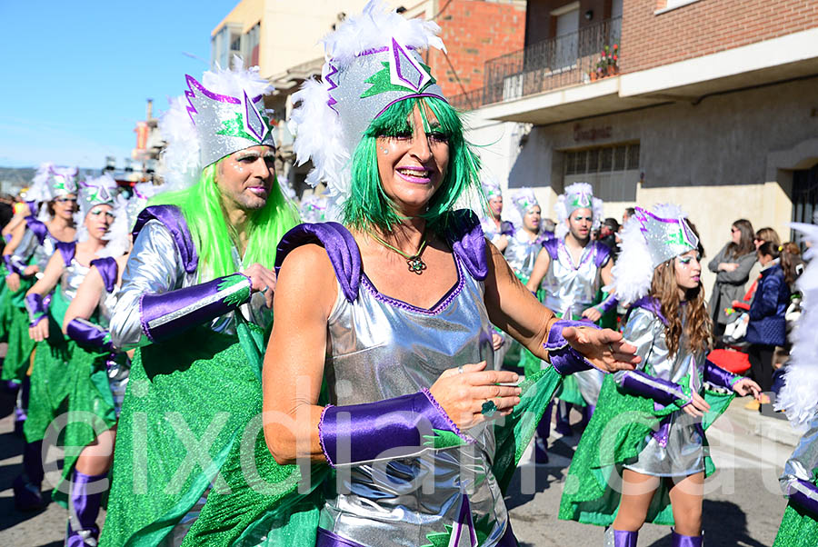 Carnaval de Santa Margarida i els Monjos 2016. Rua del Carnaval de Santa Margarida i els Monjos 2016