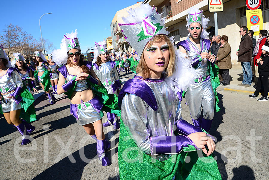 Carnaval de Santa Margarida i els Monjos 2016. Rua del Carnaval de Santa Margarida i els Monjos 2016