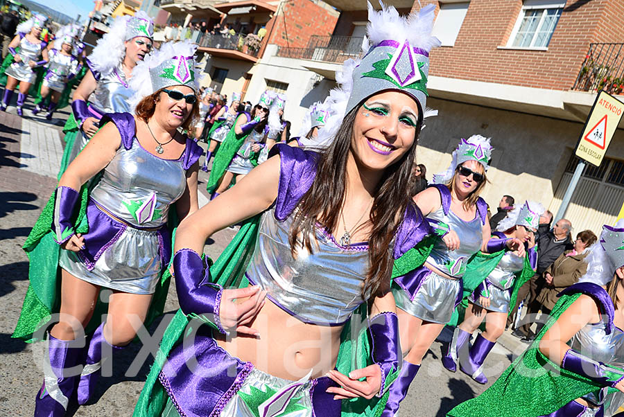 Carnaval de Santa Margarida i els Monjos 2016. Rua del Carnaval de Santa Margarida i els Monjos 2016