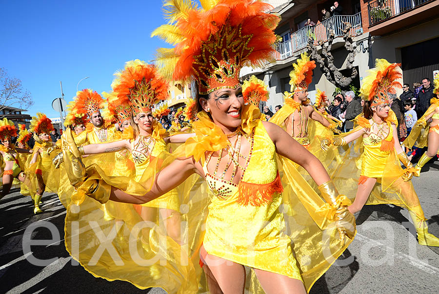 Carnaval de Santa Margarida i els Monjos 2016. Rua del Carnaval de Santa Margarida i els Monjos 2016