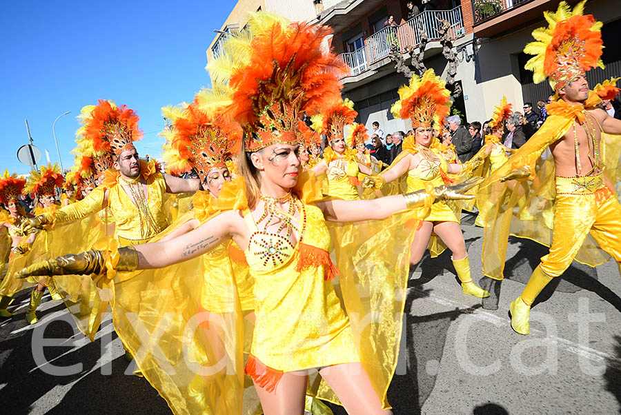 Carnaval de Santa Margarida i els Monjos 2016. Rua del Carnaval de Santa Margarida i els Monjos 2016