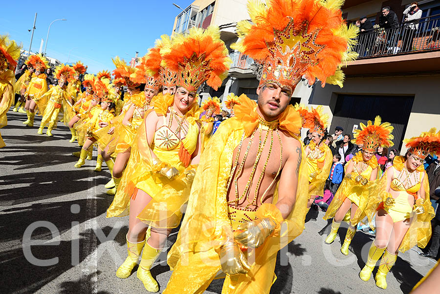 Carnaval de Santa Margarida i els Monjos 2016. Rua del Carnaval de Santa Margarida i els Monjos 2016