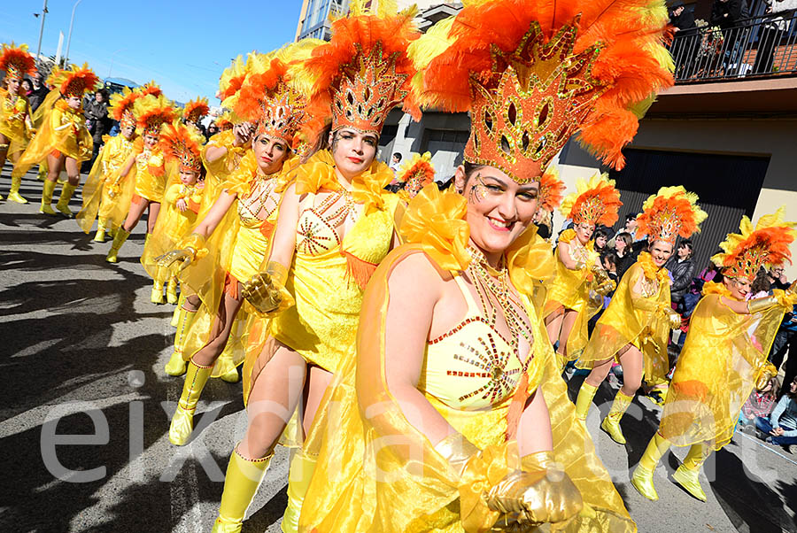 Carnaval de Santa Margarida i els Monjos 2016. Rua del Carnaval de Santa Margarida i els Monjos 2016