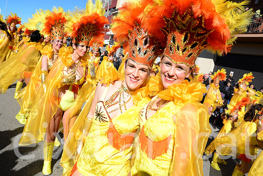 Carnaval de Santa Margarida i els Monjos 2016. Rua del Carnaval de Santa Margarida i els Monjos 2016