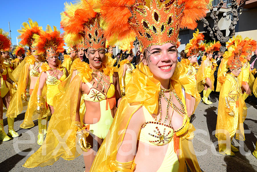 Carnaval de Santa Margarida i els Monjos 2016. Rua del Carnaval de Santa Margarida i els Monjos 2016