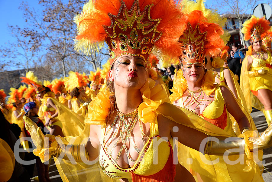 Carnaval de Santa Margarida i els Monjos 2016. Rua del Carnaval de Santa Margarida i els Monjos 2016