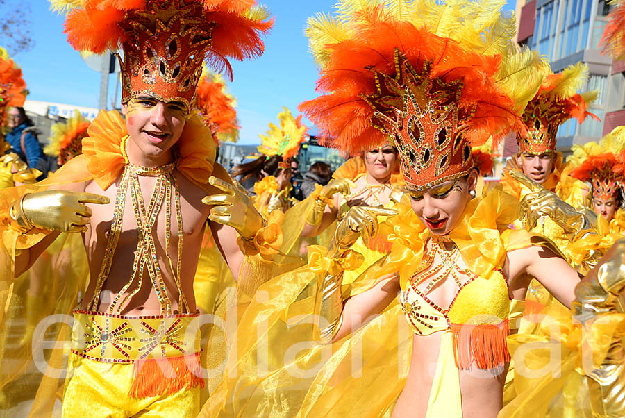 Carnaval de Santa Margarida i els Monjos 2016. Rua del Carnaval de Santa Margarida i els Monjos 2016