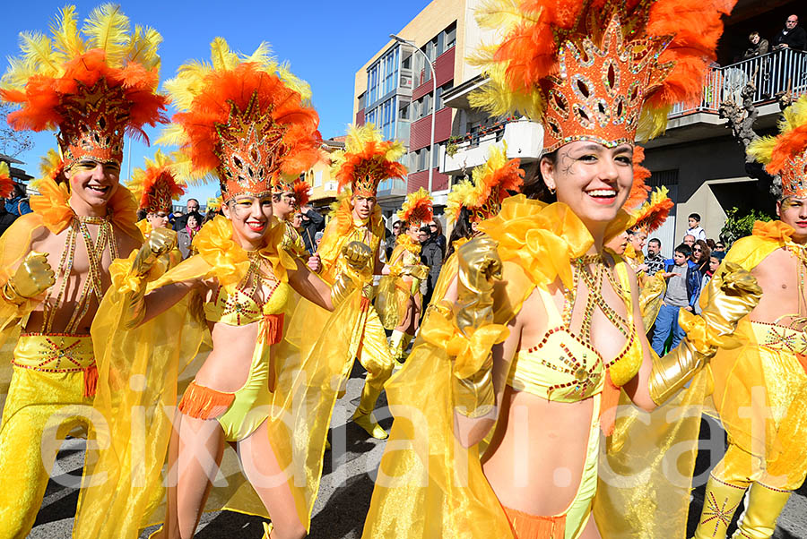 Carnaval de Santa Margarida i els Monjos 2016. Rua del Carnaval de Santa Margarida i els Monjos 2016