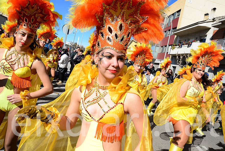 Carnaval de Santa Margarida i els Monjos 2016. Rua del Carnaval de Santa Margarida i els Monjos 2016