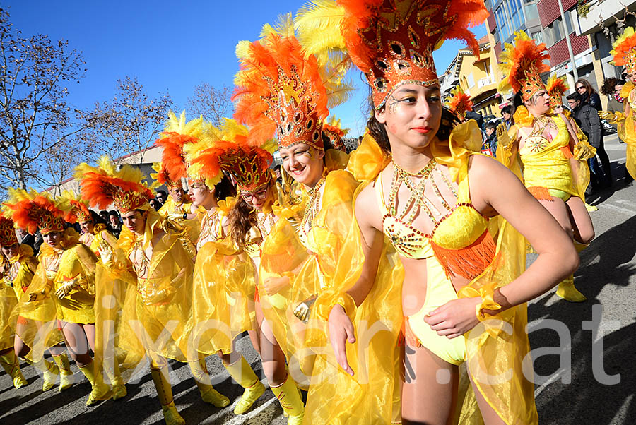 Carnaval de Santa Margarida i els Monjos 2016. Rua del Carnaval de Santa Margarida i els Monjos 2016