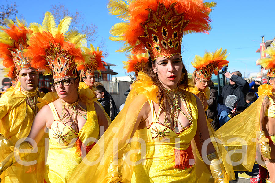 Carnaval de Santa Margarida i els Monjos 2016. Rua del Carnaval de Santa Margarida i els Monjos 2016