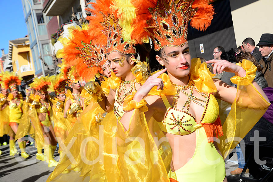 Carnaval de Santa Margarida i els Monjos 2016. Rua del Carnaval de Santa Margarida i els Monjos 2016