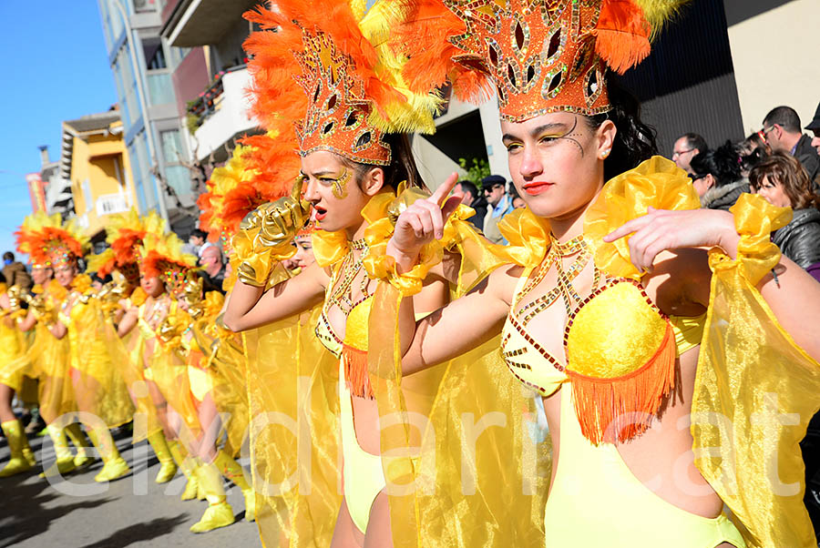 Carnaval de Santa Margarida i els Monjos 2016. Rua del Carnaval de Santa Margarida i els Monjos 2016