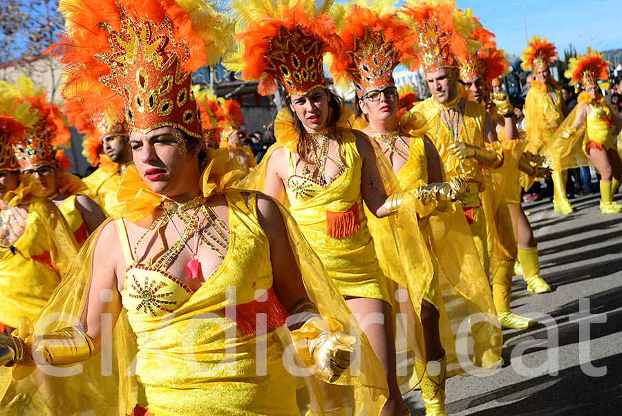 Carnaval de Santa Margarida i els Monjos 2016. Rua del Carnaval de Santa Margarida i els Monjos 2016