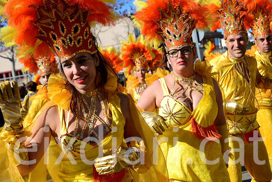 Carnaval de Santa Margarida i els Monjos 2016. Rua del Carnaval de Santa Margarida i els Monjos 2016