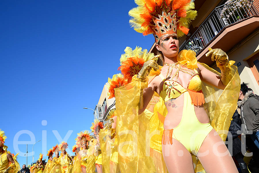 Carnaval de Santa Margarida i els Monjos 2016. Rua del Carnaval de Santa Margarida i els Monjos 2016