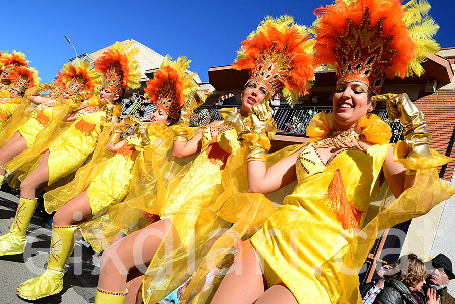 Carnaval de Santa Margarida i els Monjos 2016. Rua del Carnaval de Santa Margarida i els Monjos 2016